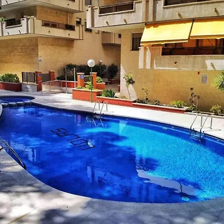 Barbacoa + Vistas Al Mar + Playa + Piscina. Apartment Salou Exterior photo