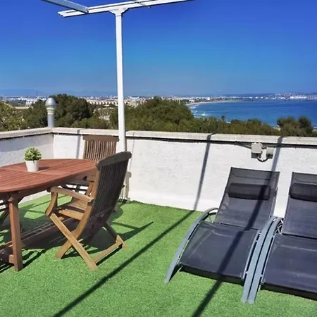 Barbacoa + Vistas Al Mar + Playa + Piscina. Apartment Salou Exterior photo