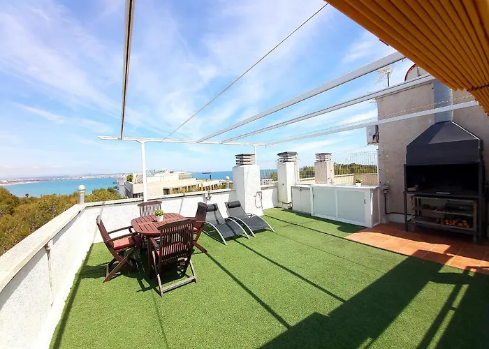 Barbacoa + Vistas Al Mar + Playa + Piscina.